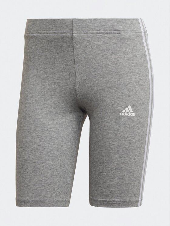 adidas adidas Sportovní kraťasy Essentials 3-Stripes Bike Shorts HF5956 Šedá