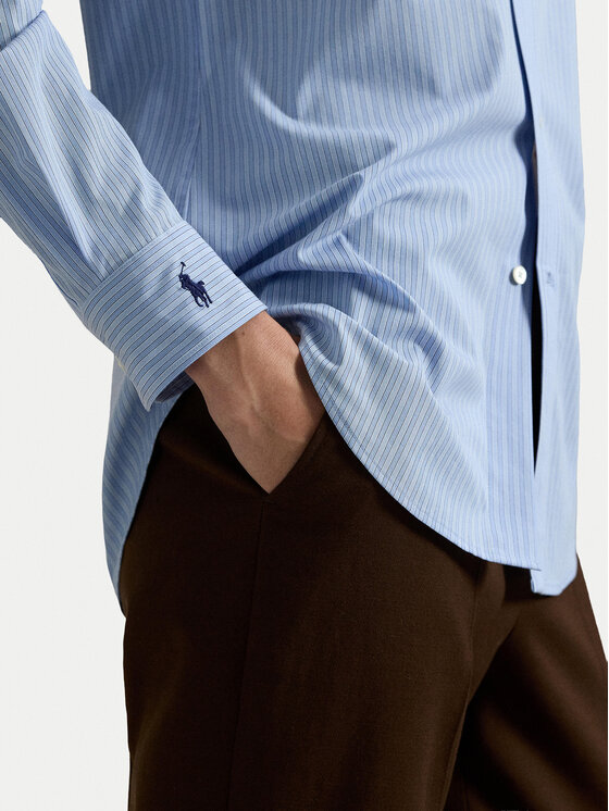 Polo Ralph Lauren Polo Ralph Lauren Srajca 211941509500 Svetlo modra Slim Fit