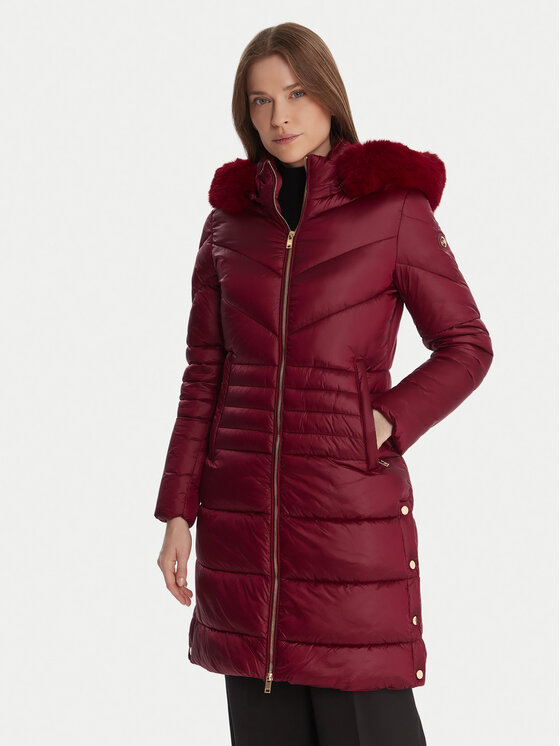 Artigli Artigli Geacă de iarnă ACPM002931 Vișiniu Regular Fit