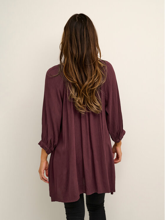 Kaffe Kaffe Tunika Amber 501030 Fialová Relaxed Fit