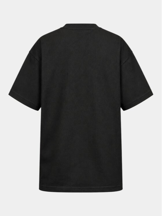 MADE BY SOCIETY MADE BY SOCIETY T-Shirt DANGEROUS - T37639 Czarny Basic Fit