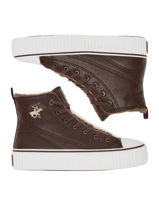 Beverly Hills Polo Club Beverly Hills Polo Club Sneakers CEO-BHPC026MF Καφέ