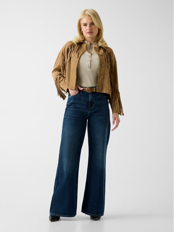 Guess Guess Giacca di transizione 181131 Beige Classic Fit