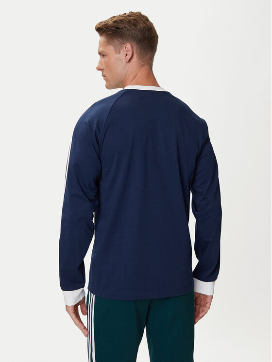 adidas adidas Longsleeve adicolor Classics 3-Stripes IM9428 Bleumarin Slim Fit