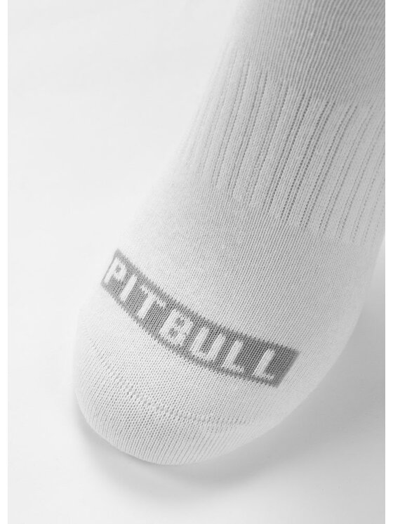 PITBULL PITBULL Stopki Pad Logo Biały