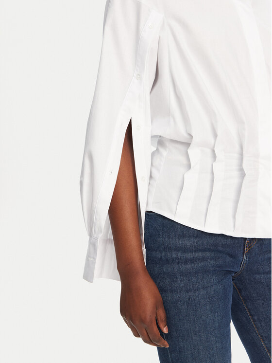 Elisabetta Franchi Elisabetta Franchi Camicia CA09852E2 100 Bianco Regular Fit