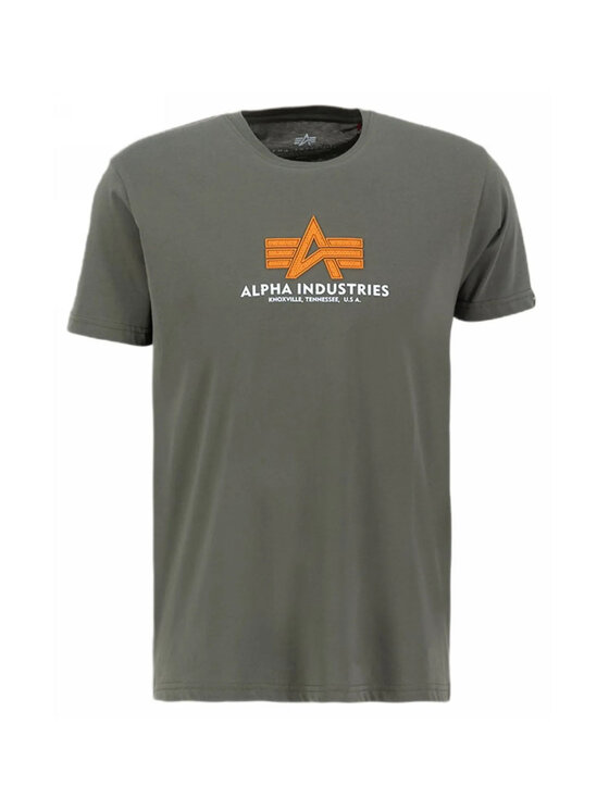 Alpha Industries Alpha Industries T-Shirt AI.100501RB-142-XXL Khaki Basic Fit