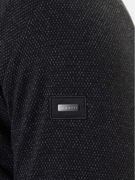 Bugatti Bugatti Felpa 8750-85170D Nero Regular Fit