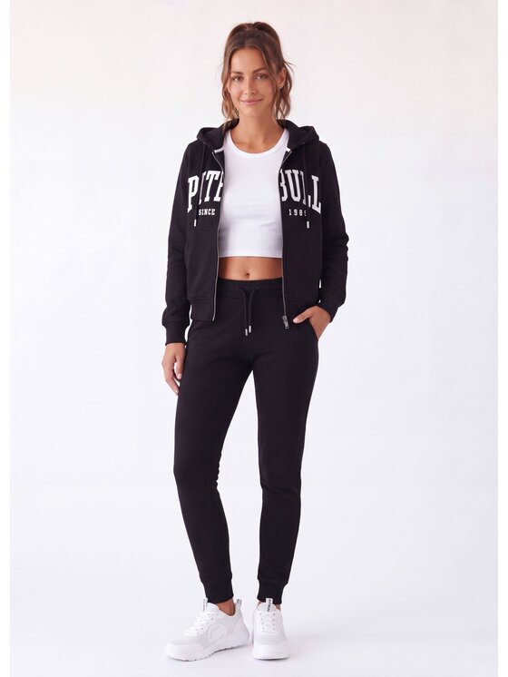 PITBULL PITBULL Bluza NORTON Czarny Regular Fit