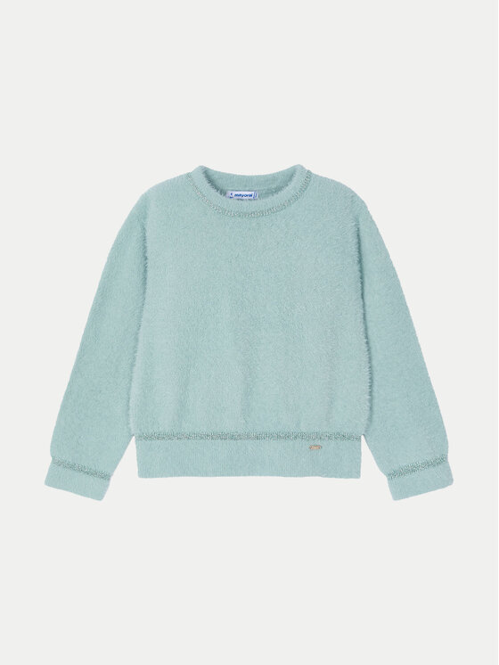 Mayoral Mayoral Pulover 4353 Zelena Regular Fit