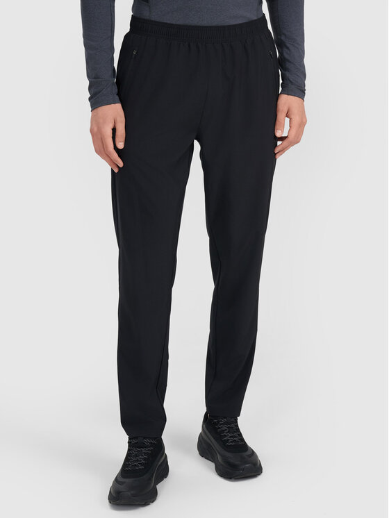 4F 4F Spodnie dresowe MULTI ACTIVE Czarny Regular Fit