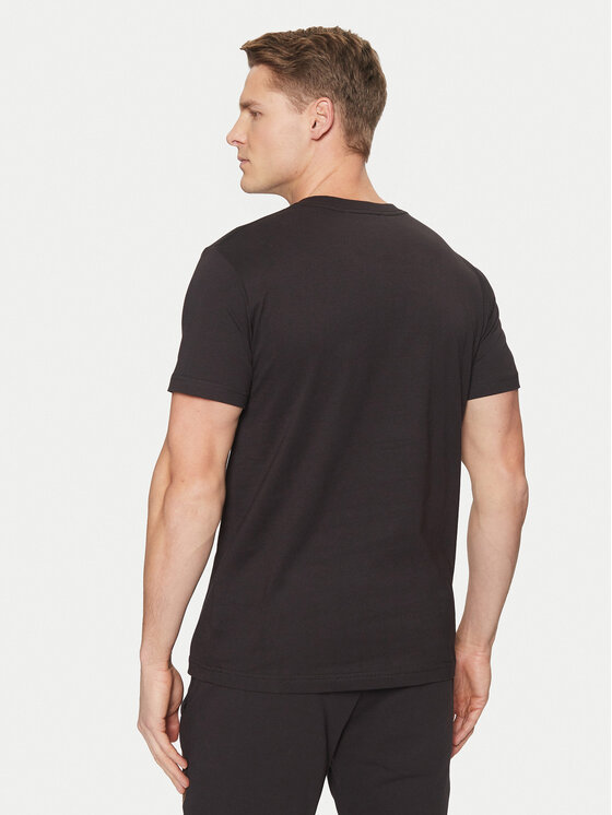 Versace Jeans Couture Versace Jeans Couture Marškinėliai 78GAHT00 Juoda Regular Fit