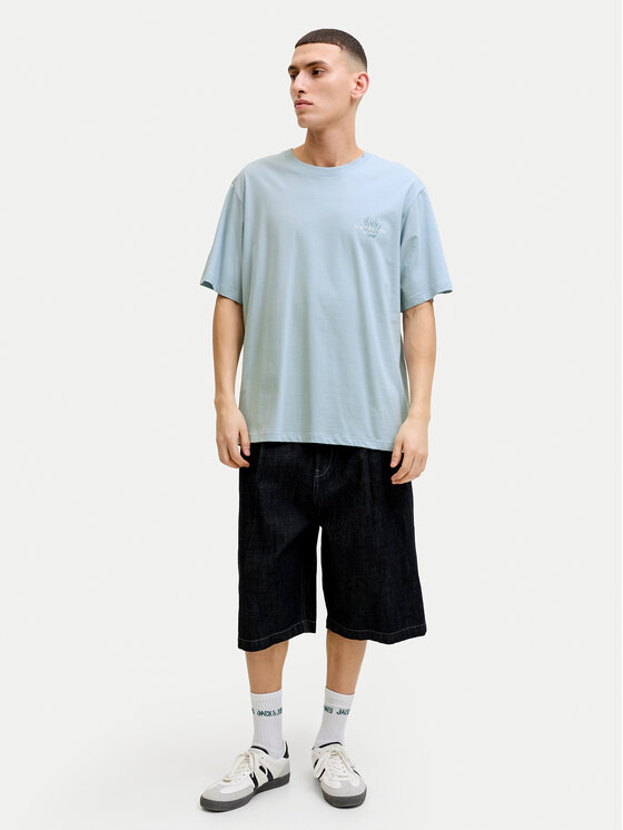 Jack & Jones Jack & Jones Póló Corals Tee 12288345 Kék Regular Fit