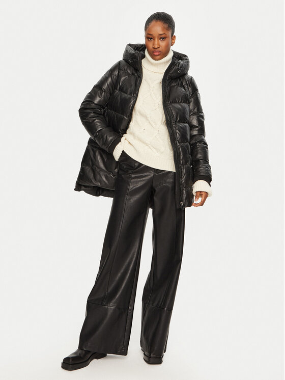 Serge Pariente Serge Pariente Daunenjacke Warm Girl Schwarz Relaxed Fit