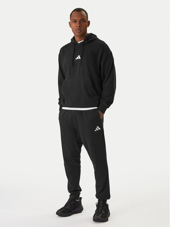 adidas adidas Spodnie dresowe Essentials Feel Cozy JE3854 Czarny Regular Fit