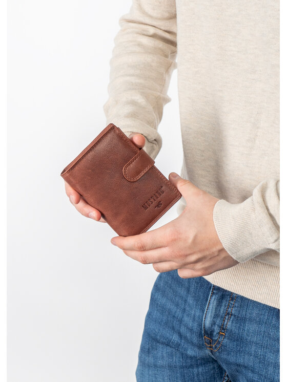 Mustang Mustang Portafoglio DENIMO HIGH WALLET Marrone