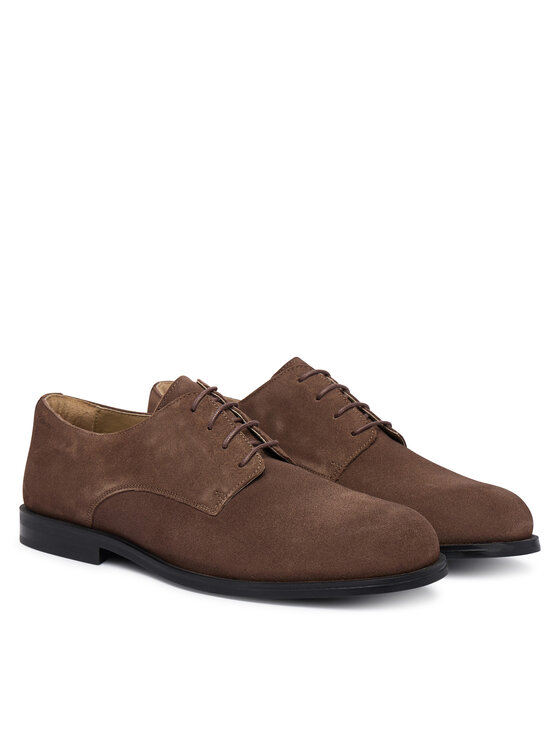 Calvin Klein Calvin Klein Cipele Ess Rubber Derby Su HM0HM02269 Tamno smeđa
