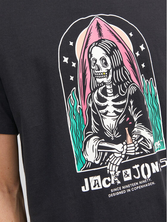 Jack&Jones Jack&Jones T-shirt 12241950 Crna Standard Fit