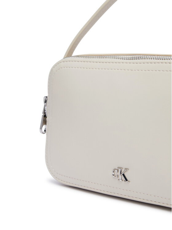 Calvin Klein Calvin Klein Ročna torba Ck Hardware Camera Bag LV04F3678G Svetlo bež