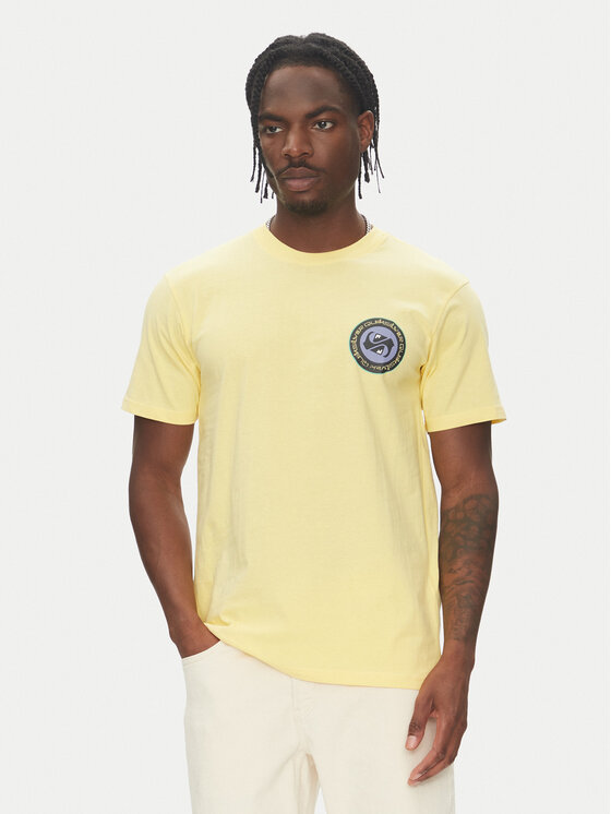 Tricou Quiksilver Bărbați, Mărimea: M, Galben, Circle Back Ss EQYZT08054