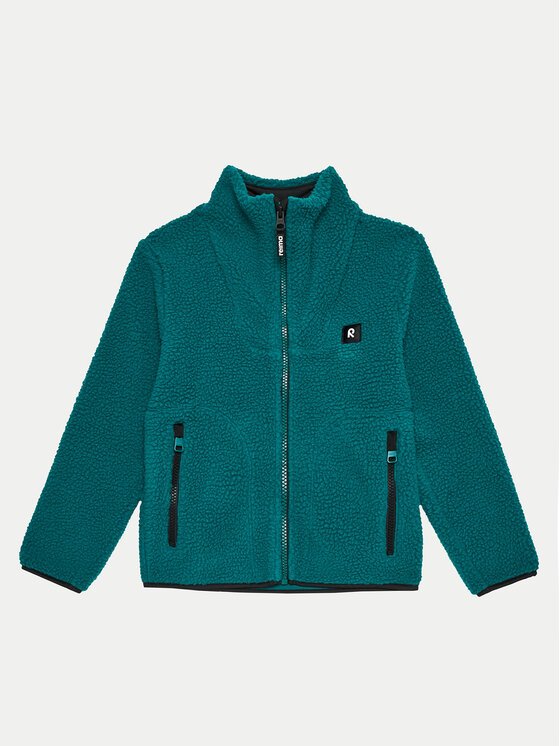 Reima Reima Felpa di pile Turkki 5200007A Verde Regular Fit