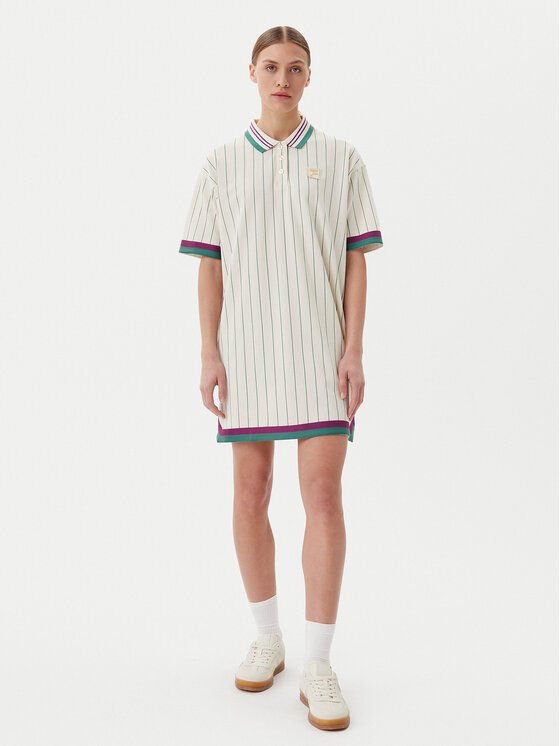 Fila Fila Každodenné šaty Lavinia FAW0998 Écru Oversize