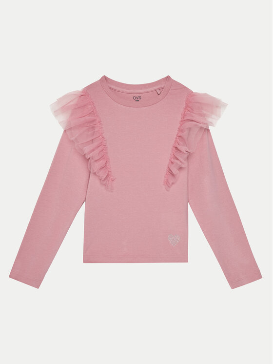OVS Bluzka 2135817 Écru Regular Fit