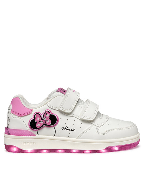 Geox Geox Sneakersy J Washiba J55HXB 000BC C0563 S Bílá
