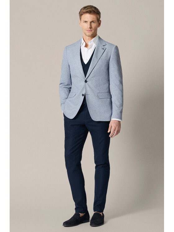 Lancerto Lancerto Marynarka Deruta MA131126000015 Granatowy Regular Fit