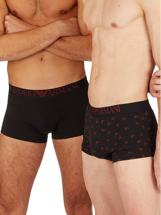 Emporio Armani Underwear Emporio Armani Underwear Súprava 2 kusov boxeriek 1112102F594 Čierna
