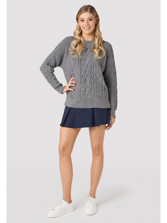 LAURELLA LAURELLA Svetr LAURELLA 6TU019202 Šedá Regular Fit