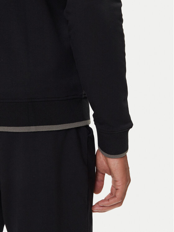 Aeronautica Militare Aeronautica Militare Bluză 252FE1956UF00459 Negru Regular Fit