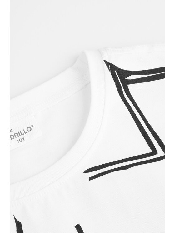 Coccodrillo Coccodrillo T-Shirt ZC4143202CGJ-001 Biały Regular Fit