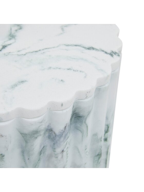 MIAhome MIAhome Kosz na śmieci 5 l marmurkowy 26x19,2x19,2 cm UDOTI Kolorowy