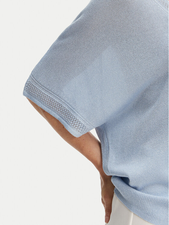 Morgan Morgan Bluza 241-MCHRIS Svetlo modra Relaxed Fit