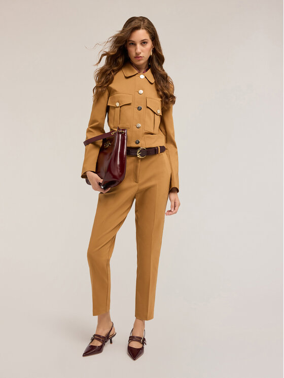 Motivi Motivi Giacca outdoor Q733Q000955N012 Écru Cropp Fit