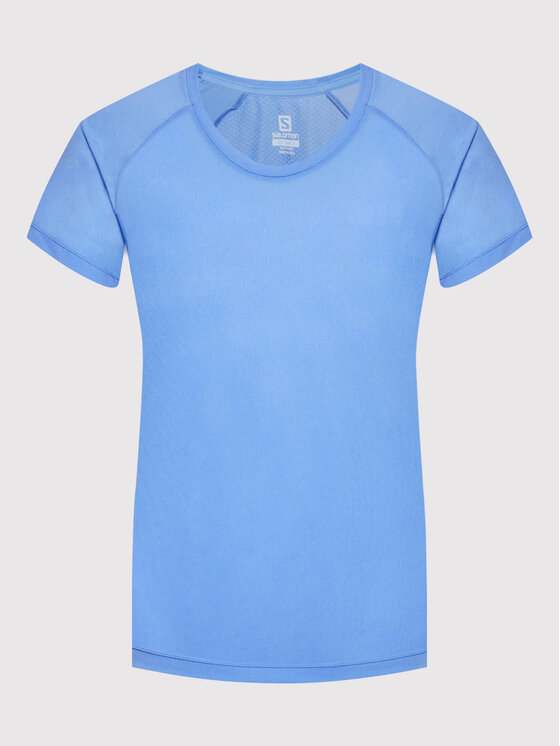 Salomon Salomon Technisches T-Shirt Cross Rebel LC1727600 Blau Active Fit