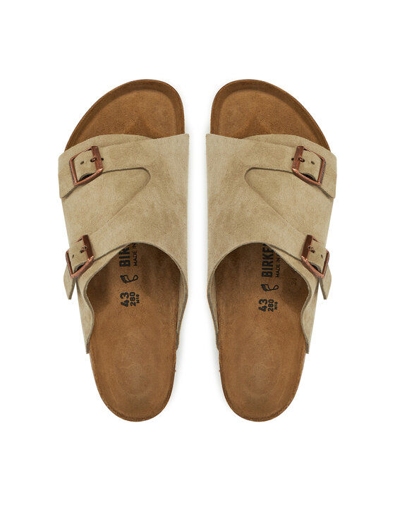 Birkenstock Birkenstock Nazouváky Zürich 50461 Hnědá
