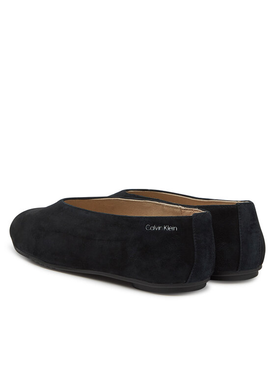 Calvin Klein Calvin Klein Baleriny Ballerina Round Hw Sue HW0HW02565 Czarny