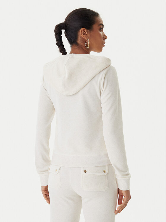 Juicy Couture Juicy Couture Bluza Robertson JCAP176G Beżowy Slim Fit