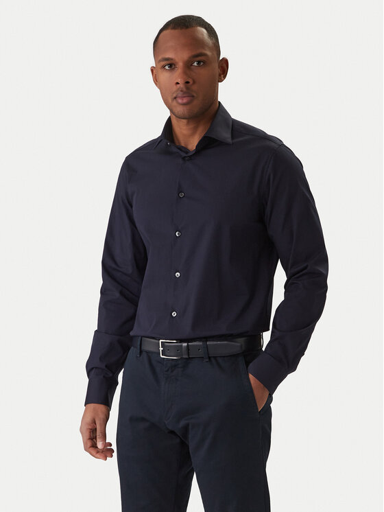 Calvin Klein Calvin Klein Сорочка Essential LV019EU001 Cиній Regular Fit