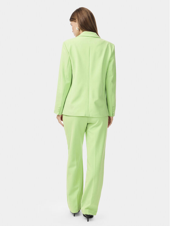 YAS YAS Marynarka Likka 26030741 Zielony Regular Fit