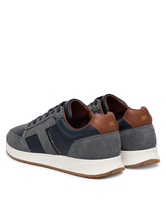 Tommy Hilfiger Tommy Hilfiger Sneakers Elevated Hilfiger Mix Runner FM0FM06084 Dunkelblau