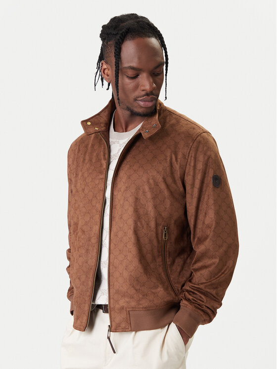 JOOP! JOOP! Bunda bomber 363Pedro 10018973 30101918 Hnědá Regular Fit