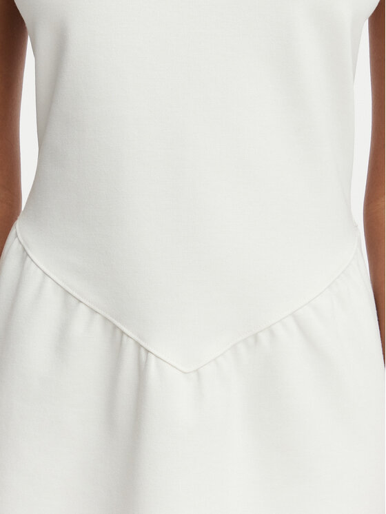Calvin Klein Calvin Klein Коктейлна рокля LV044G207G Кремав A-Line Fit