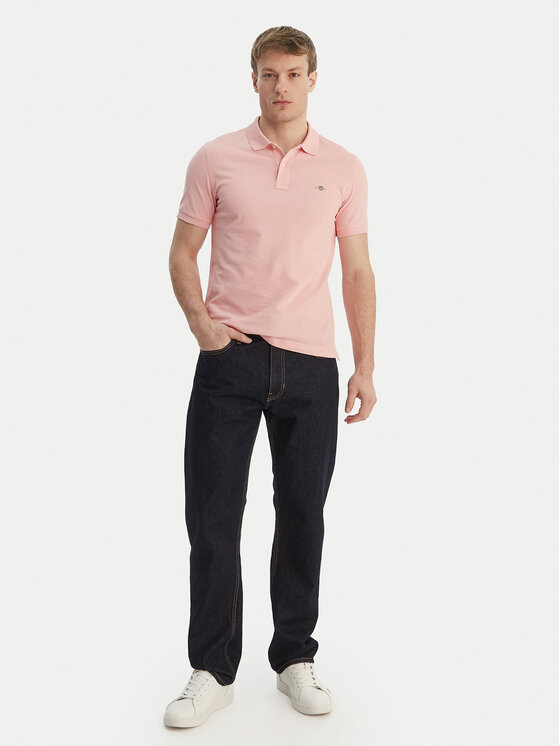 Gant Gant Polo Shield 2220 Ružičasta Slim Fit