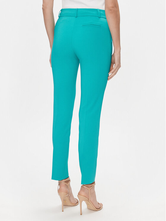 Rinascimento Rinascimento Pantaloni din material CFC0117747003 Turcoaz Regular Fit