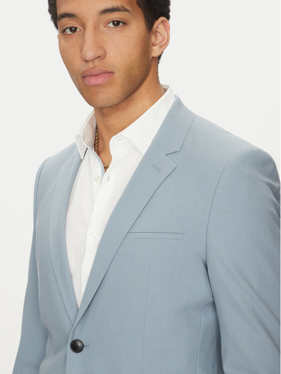 HUGO HUGO Garnitur Arti/Hesten232X 50530108 Niebieski Extra Slim Fit