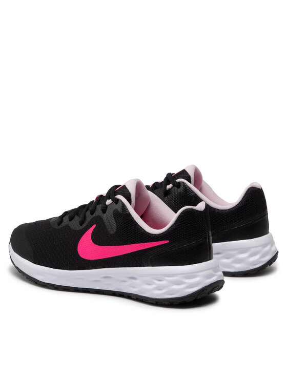 Nike Nike Bežecké topánky Revolution 6 Nn (GS) DD1096 007 Čierna