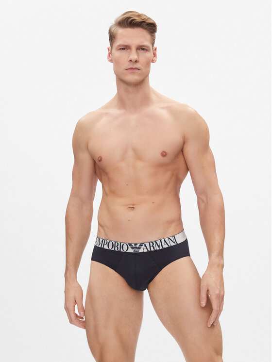 Emporio Armani Underwear Emporio Armani Underwear Komplet slipów 111734 4R726 40035 Granatowy